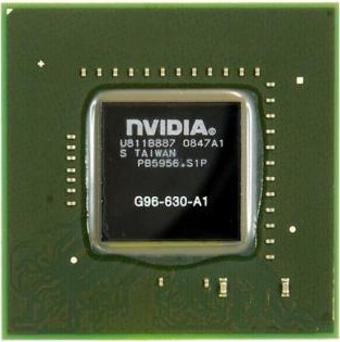 nVidia G96-630-A1 (GeForce 9600M GT) Wymiana na nowy, naprawa, lutowanie BGA